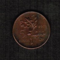 TURKEY  5 KURUS 1971 (KM # 890.2) - Turkije