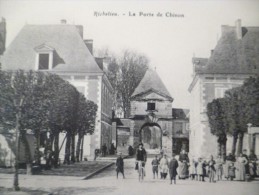 CPA Indre Et Loire Richelieu La Porte De Chinon. - Other & Unclassified