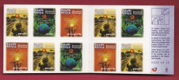 SOUTH AFRICA, 2002, M.N.H. Booklet  Of Stamps , World Summit , SA 61   ,F1399a - Postzegelboekjes