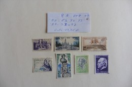 Monaco : Poste Aérienne :7 Timbres Oblitérés - Collezioni & Lotti