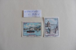 Monaco :  2 Timbres Oblitérés La Rampe Major Et Paquebot - Collections, Lots & Series