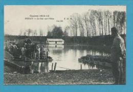 CPA Le Bac Sur L'Oise Pendant La Guerre 1914 - BORAN 60 - Boran-sur-Oise