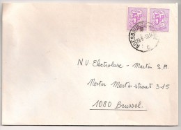 LETTRE BRIEF COB 1756 ROESBRUGGE-HARINGE 1982 - 1951-1975 Heraldieke Leeuw