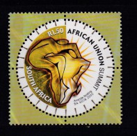 SOUTH AFRICA, 2002, Mint Never Hinged Stamp(s) , African Union Summit, 1492, #9091 - Unused Stamps