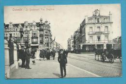 CPA Animée Le Boulevard Van Jseghem OSTENDE - BELGIQUE - Andere & Zonder Classificatie