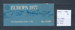 Noorwegen 1977 - Yv. Boekje/carnet/booklet C699 Gest./obl./used - Booklets