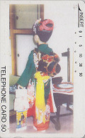 Télécarte Japon / TCP 110-001 - GEISHA - Femme Tradition - Japan Phonecard Girl - Frau Telefonkarte - 2168 - Mode