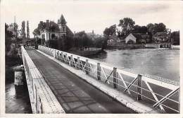 41 - LA FERTE IMBAULT : Pont Sur La Sauldre Et La Maison Du Sonneur - CPSM Photo Noir Blanc Format CPA - Loir Et Cher - Autres & Non Classés