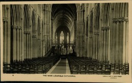 N°479 PPP 347  THE NAVE LICHFIELD CATHEDRAL - Autres & Non Classés