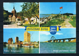 (D109) AK Insel Fehmann - Ostseebad Burg - Fehmarn