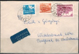 UNGARN 1963 - Beleg Mit Verkehrsmittelausgaben - Covers & Documents