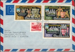 UNGARN 1972 - Beleg Mit Szekesfehervarausgaben - Storia Postale