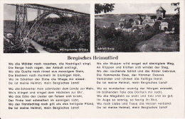 AK Bergisches Heimatlied - Müngstener Brücke - Schloß Burg (21521) - Solingen
