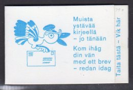 FINLAND - 1983 LION SLOT BOOKLET 1mk SG SB17Sm FINE MNH ** - Carnets