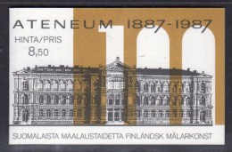 FINLAND - 1987 ATENEUM ART MUSEUM CENTENARY BOOKLET 8.50mk SG SB21 FINE MNH ** - Booklets