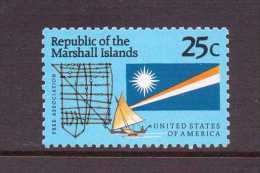 Delcampe - MARSHALL 1990 DRAPEAUX-TRAITE AVEC USA  YVERT N° NEUF  MNH** - Briefmarken