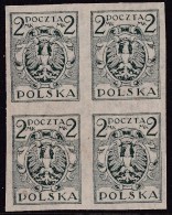 POLAND 1920 Proof Fi 115II Mk Mint Hinged - Ungebraucht