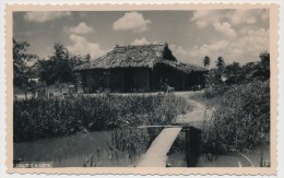 CPSM Carte Photo - INDOCHINE - Paillotte Giadinh - Vietnam