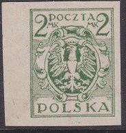 POLAND 1920 Proof Fi 115II Mint  Signed By Schmutz - Unused Stamps