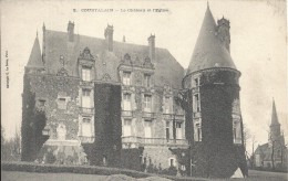 CENTRE - 28 - EURE ET LOIR - COURTALAIN- Château Et Eglise - Courtalain