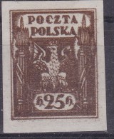 POLAND 1919 Proof Fi 78 P Mint No Gum Signed By Schmutz - Ungebraucht