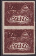 POLAND 1919 Proof Fi 81DD P Mint Hinged/never Hinged - Unused Stamps