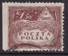 POLAND 1919 Fi 81s  Used Imperf Left - Unused Stamps