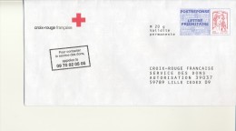 Croix Rouge Française  N°15P183 - PAP: Antwort/Ciappa-Kavena