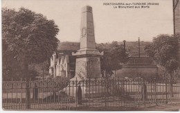 PONTCHARRA SUR TURDINE  LE MONUMENT AUX MORTS - Pontcharra-sur-Turdine