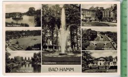 Bad Hamm  1938, Verlag: -----------,  Postkarte, Frankatur,  Stempel, HAMM 4.5.38 Maße: 14  X 9 Cm, Erhaltung: I-II, - Hamm