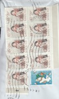 Olanda 2013 - Bustone . X L´Italia Affrancato Con10 Stamps - Briefe U. Dokumente