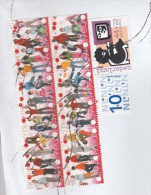 Olanda 2013 - Bustone . X L´Italia Affrancato Con14 Stamps - Briefe U. Dokumente