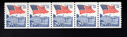 3609219166 1992  (XX) SCOTT 2609 PCN 3 POSTFRIS MINT NEVER HINGED - FLAG OVER WHITE HOUSE - Coils (Plate Numbers)