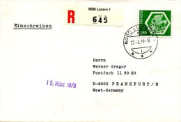 SUISSE. N°970 Sur Enveloppe Ayant Circulé En 1979. Médaillon Ornant Le Plafond Du Musée Du Couvent De Stein-am-Rhein. - Abdijen En Kloosters