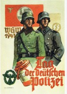 WWII-  CARTE POSTALE - ALLEMAGNE - IIIe REICH - AFFICHE PROPAGANDE - 1939 - 1945 - 1939-45