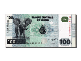 Billet, Congo Democratic Republic, 100 Francs, 2000, 2000-01-04, NEUF - République Démocratique Du Congo & Zaïre