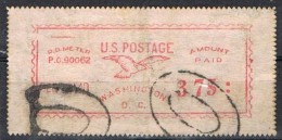 Sello US Postage WASHINGTON 1940, Amount Paid - Vignette [ATM]