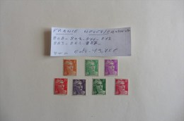 France : 7 Timbres Neufs /charnière - Collections