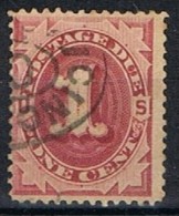 Stamp U.S.  Postage DUE 1 Cent , CINCINATI, Num J 15 º - Segnatasse