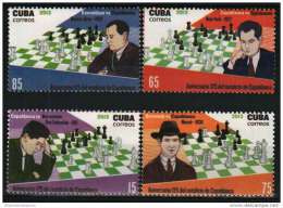 2013.15 CUBA 2013 MNH 125 ANIV DEL NATALICIO DE JOSE RAUL CAPABLANCA. CHESS. AJEDREZ. MNH - Nuovi