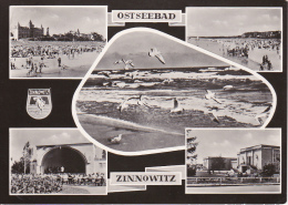 AK Ostseebad Zinnowitz - Mehrbildkarte (21547) - Zinnowitz