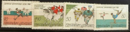 LIECHTENSTEIN Jeux Olympiques Seoul 88.  Yvert 888/91** MNH. - Summer 1988: Seoul