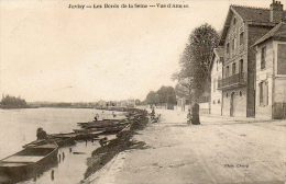 CPA - JUVISY (91) - Aspect Des Bords De La Seine Et De La Rue D'Amcin En 1905 - Juvisy-sur-Orge