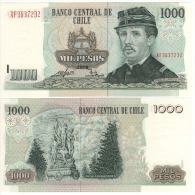 CHILE   1'000  Pesos ,       P154g     2008   UNC - Chile