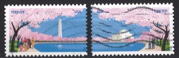 UNITED STATES 2012 Flora - 100 Years Of Cherry Blossom Festival Postally Used Set MICHEL # 4627,4628 - Used Stamps