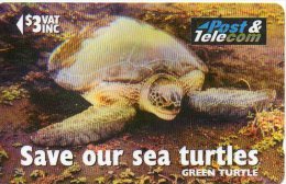 Tortue Tortoise Turtle Télécarte Fidji Phonecard  Telefonkarten B 264 - Fiji