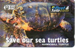 Tortue Tortoise Turtle Télécarte FIDJI Phonecard  (R 696) - Fiji