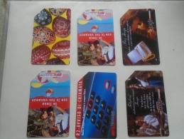 Phonecards  Italia   6 Pcs    - D137278 - Other - Europe