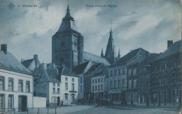 Soignies     Place Verte Et L'Eglise;   1913  Naar  Tournai   -   SBP7 - Soignies