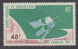 Saint-Pierre Et Miquelon - PA 35 - Espace - Satellite D1 - - Unused Stamps